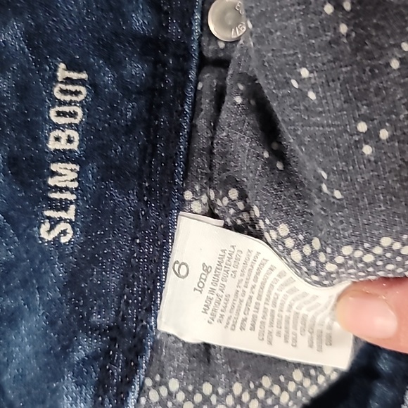 Vintage American Eagle Jeans Sz 6L - Picture 2 of 8